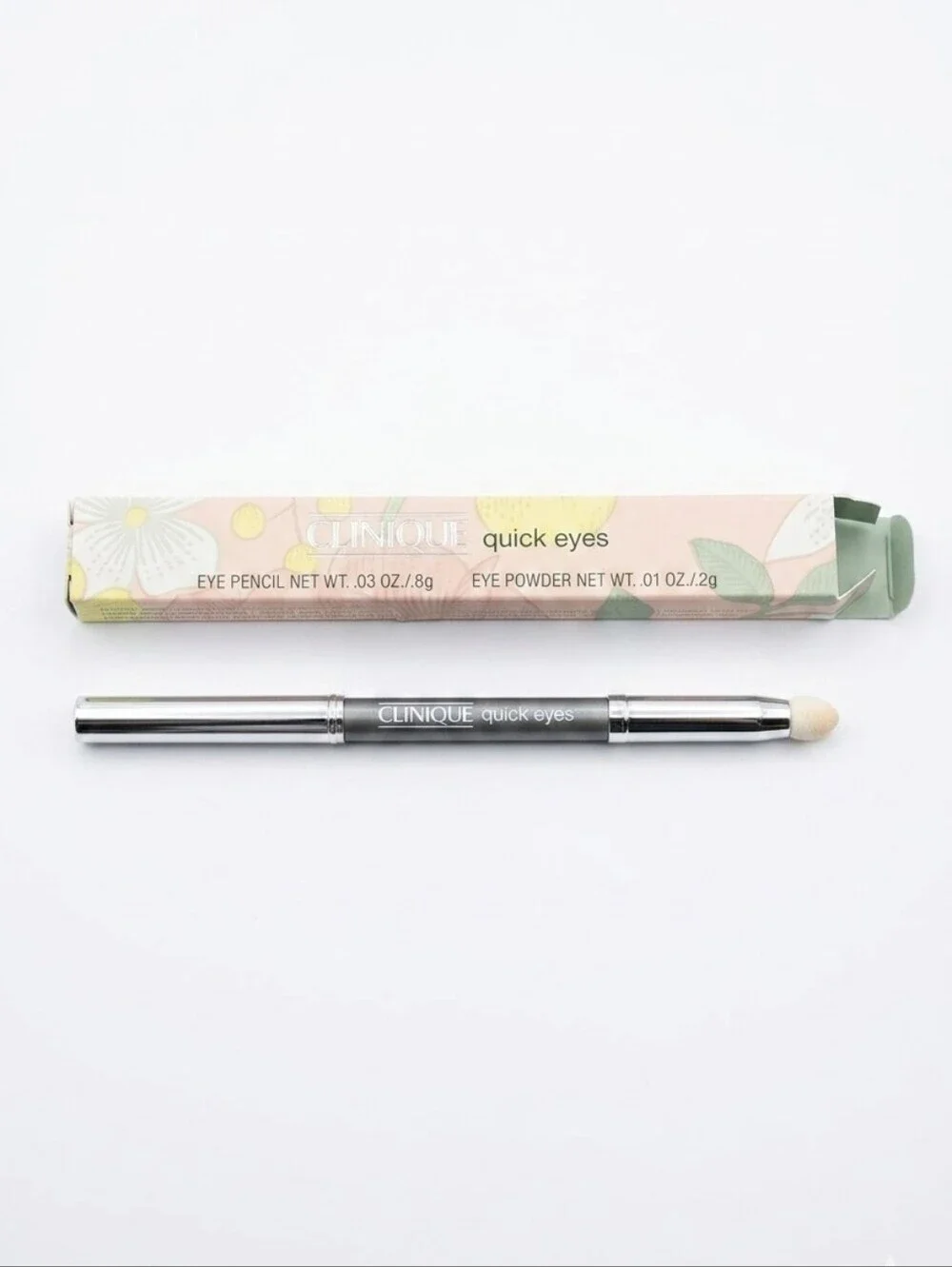 Clinique Quick Eyes Eye Pencil & Powder - 05 Sable - New in Box